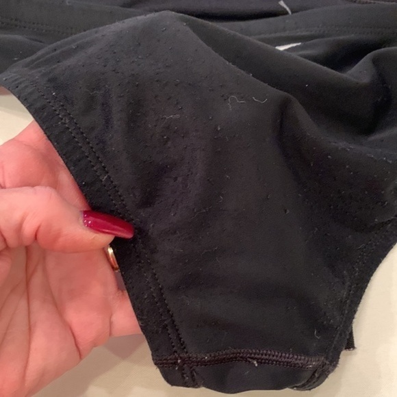 Nike simple draw string black bikini bottoms - Picture 4 of 7